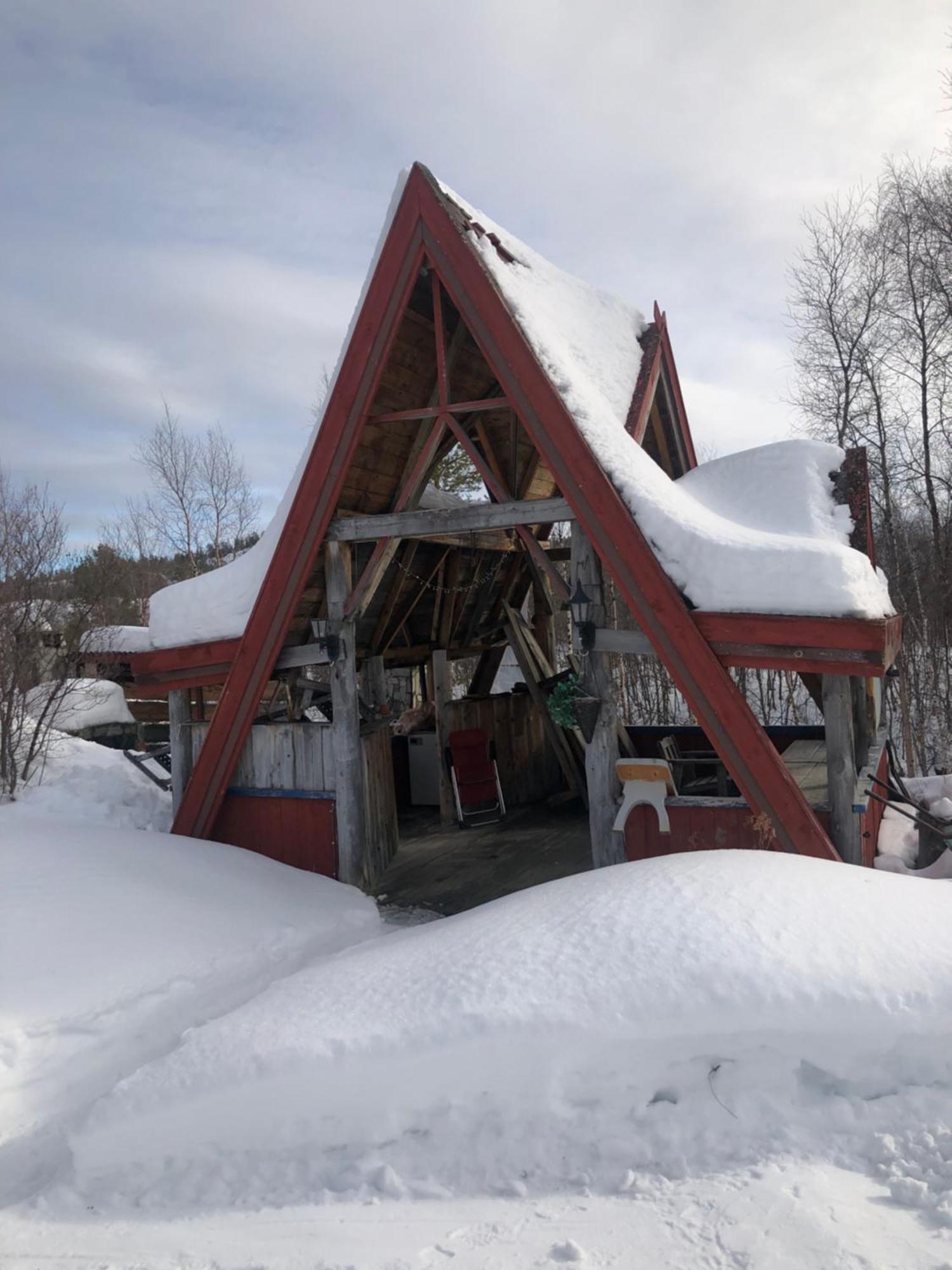 Pasvik Taiga Hotel Skogfoss Bagian luar foto